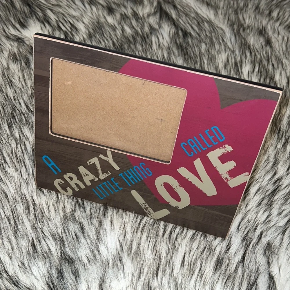 NWT A Crazy Little Thing Called Love Picture Frame for 4x6 photos